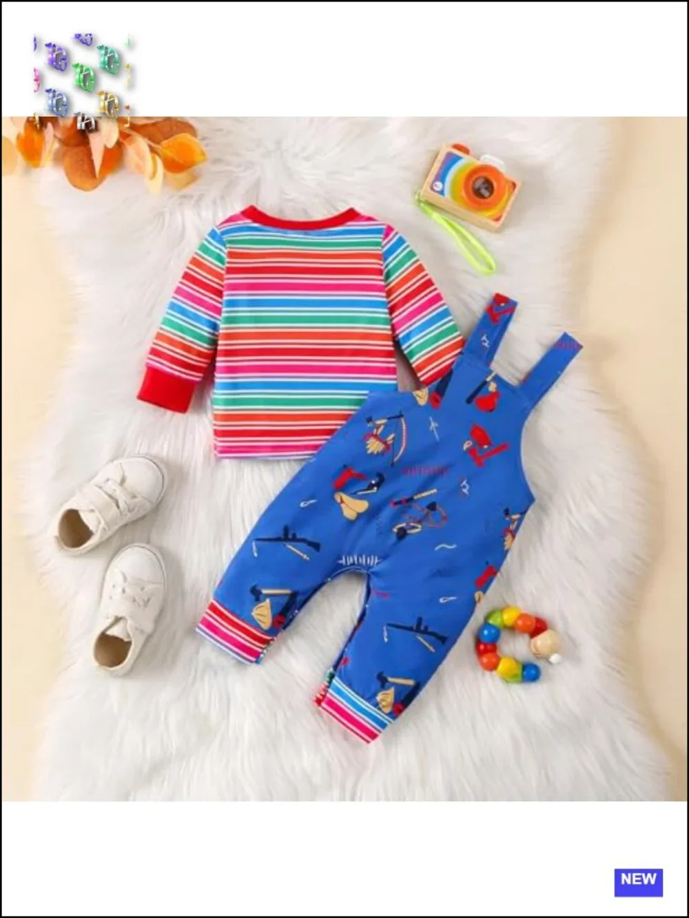 Baby Boy Halloween Costume Chucky Outfit Good Guy Toddler 2pc
